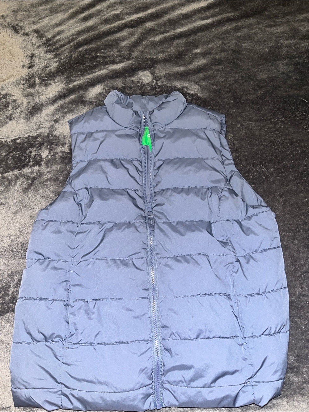dip Grey Blue Puffer Vest